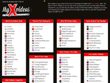 Tablet Screenshot of myxvideos.com